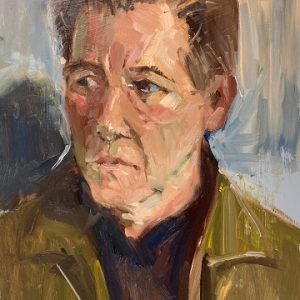 Dan the miller, portrait by Roger Dellar